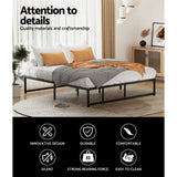 Artiss Bed Frame King Size Metal Bed Frame TINO