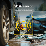 PARKMATE 9.66” Touch Screen DVR Mirror Monitor with Smart Display