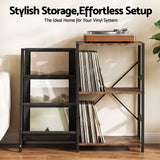 Artiss Record Player Stand with 3-Tier Vinyl Record Storage Turntable Stand