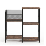 Artiss Record Player Stand with Vinyl Record Storage Turntable Stand