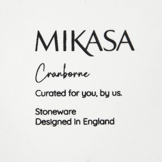 MIKASA CRANBORNE 4PC STONEWARE MUG SET 320ML