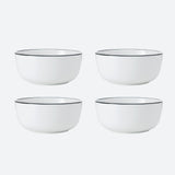 MIKASA LIMESTONE 12PC PREMIUM STONEWARE DINNER SET
