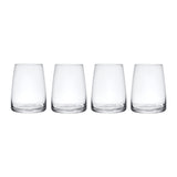 MIKASA PALERMO 4PC CRYSTAL STEMLESS GLASSES 350ML