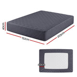 Giselle Water-Resistant Mattress Protector Microfiber 360Â° Fit Queen