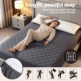 Giselle Water-Resistant Mattress Protector Microfiber 360Â° Fit Queen