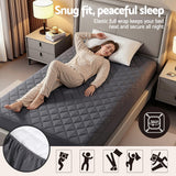 Giselle Water-Resistant Mattress Protector Microfiber 35cm 360Â° Fit Single