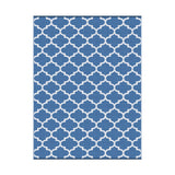 Gardeon Outdoor Rugs 274x366cm Large Carpet Reversible Area Mat PP Dual-Sided Patio Rug Blue