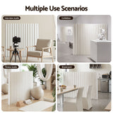 Artiss Paper Room Divider 2Pcs Folding Partition Screen Honeycomb Privacy Screen Freestanding 150cm White