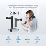 RENPHO EXTEND, HANDLED CORDLESS MASSAGER - BLACK