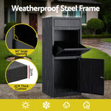 Gardeon Parcel Letterbox Drop Box Package Mailbox Black