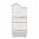 i.Pet 100cm Bird Cage Aviary Parrot Budgie White