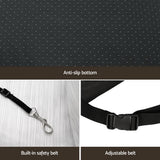 i.Pet Dog Car Seat Booster Cover Dog Bed Portable Waterproof Belt Non Slip