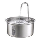 i.Pet 3.2L Cat Water Fountain Pet Feeder Dog Drinking Dispenser 304 Stainless Steel