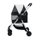 i.Pet Pet Stroller Pram Dog Cat Carrier Cage Large Travel Pushchair Foldable 4 Wheels