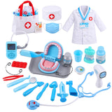 Keezi Kids Doctor Play Set Pretend Dentist Play Set Toy Medical Kits 30PCS