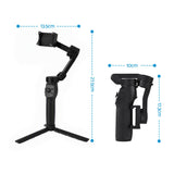 Devanti 3-Axis Gimbal Stabilizer with Tripod for Smartphone, Foldable Selfie Stick