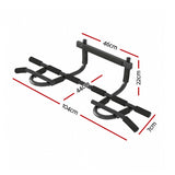 Everfit Pull Up Bar 104CM Doorway Chin Up Horizontal Bar Gym
