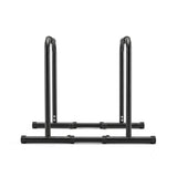 Everfit Dip Station Parallette Bars Home Gym Workout Stand Black