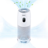 Devanti Air Purifier 4-Layer HEPA Filter White