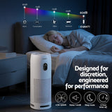 Devanti Air Purifier 4-Layer HEPA Filter White