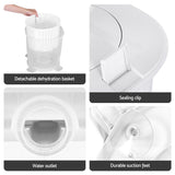 Devanti Portable Washing Machine Manual Spin Dryer Compact for Camping Caravan Apartment