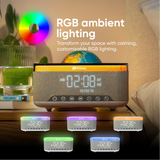 Pixbee Atmos 5-in-1 Alarm Clock with Charging Dock
