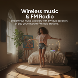 Pixbee Atmos 5-in-1 Alarm Clock with Charging Dock