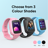 PIXBEE KIDS 4G VIDEO SMART WATCH WITH GPS TRACKING BLUE