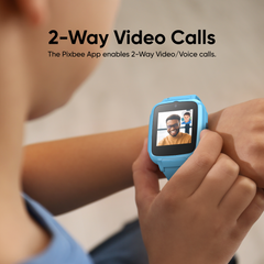 PIXBEE KIDS 4G VIDEO SMART WATCH WITH GPS TRACKING BLUE