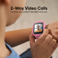 PIXBEE KIDS 4G VIDEO SMART WATCH WITH GPS TRACKING PINK