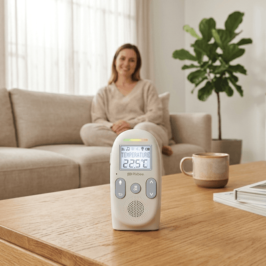 Pixbee LCD Audio Baby Monitor with Nightlight