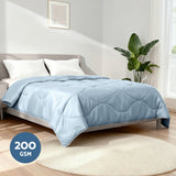 Giselle Tencel Quilt 200GSM Summer Quilts Comforter Doona Light Weight Soft Throw Blanket Double