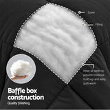 Giselle 200GSM Bamboo Microfibre King Quilt Lightweight All Season Doona Duvet