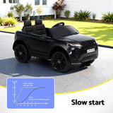 Rigo Ride On Car Kids Electric Ride On Cars Land Rover Licensed 12V Black