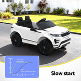 Rigo Ride On Car Kids Electric Ride On Cars Land Rover Licensed 12V White