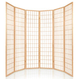 Artiss 6 Panel Room Divider Screen 261x179cm Natural