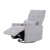 Artiss Electric Massage Recliner Chair with 270° Swivel & Heat, Grey