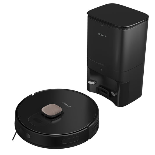 Hitachi LDS Robot Vacuum with Auto Dust Station RV-X20DPBKCG