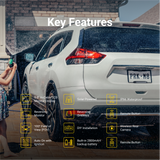 PARKMATE 5.0” Wireless Monitor & Solar Powered Camera Package