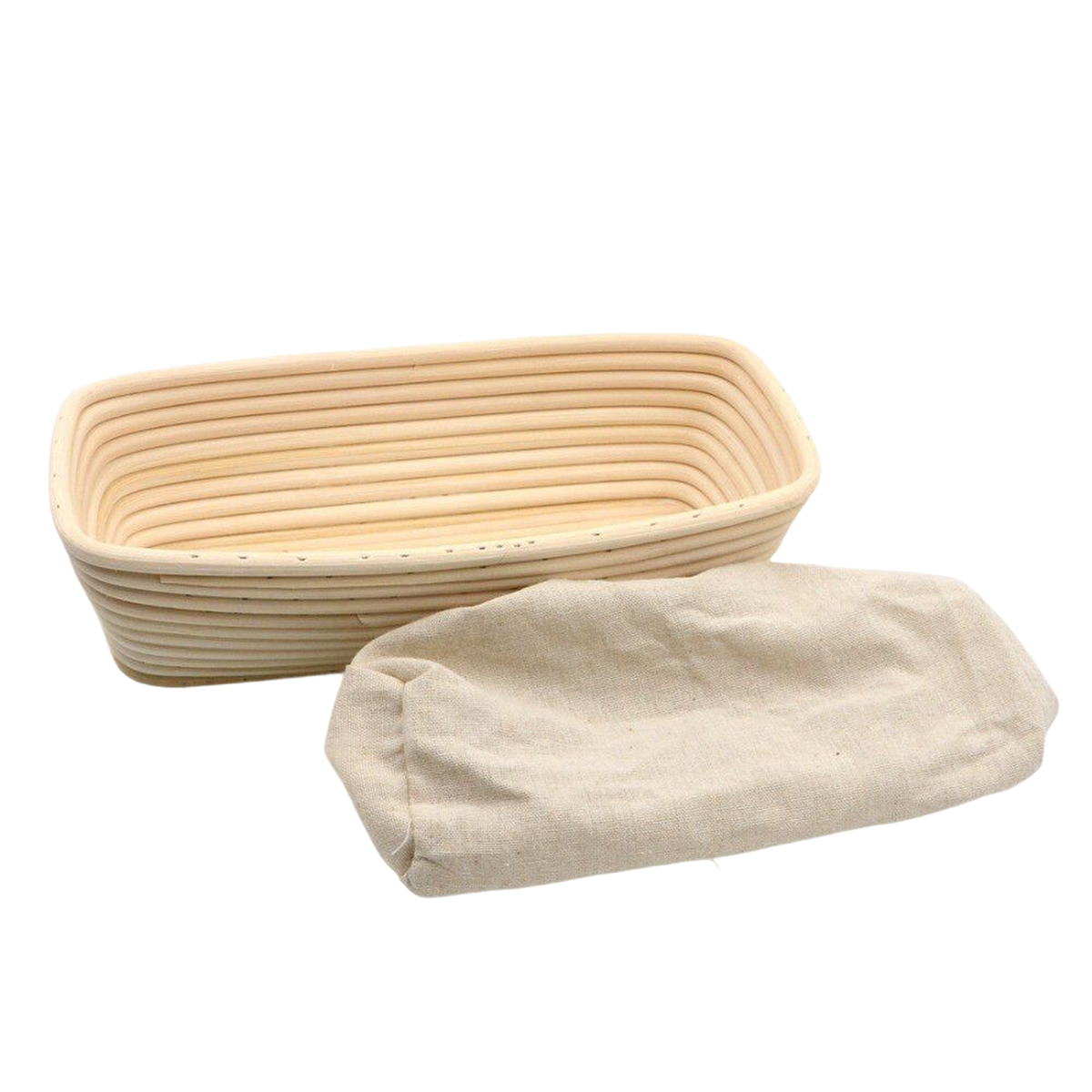 Brunswick Baker by Classica Rectangular Banneton with Lining
