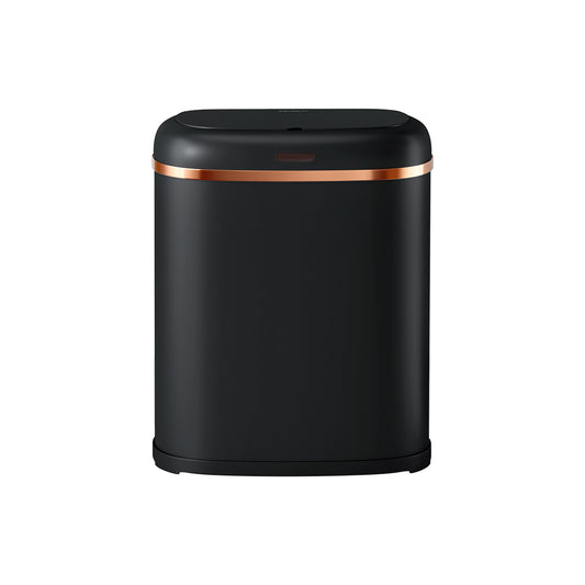 Devanti 38L Motion Sensor Bin Rubbish Automatic Black