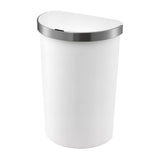 Devanti 50L Motion Sensor Bins Trash Can Kitchen Smart Rubbish Bin D-shape design White