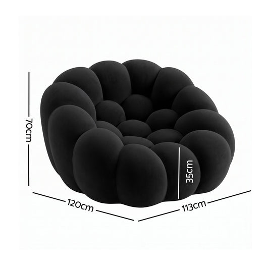 Artiss Bubble Floor Sofa Lazy Couch Single Lounge Chair Reading Accent Chairs