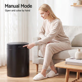 Devanti 20L Automatic Sensor Bin Touchless Rubbish Waste Bin Black Kitchen