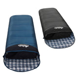 Weisshorn Sleeping Bag Set of 2 Single Thermal Camping Hiking Tent 0â„ƒ