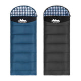 Weisshorn Sleeping Bag Set of 2 Single Thermal Camping Hiking Tent 0â„ƒ