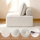 Artiss Floor Sofa Lounge Chair 5 Seater with Pillow