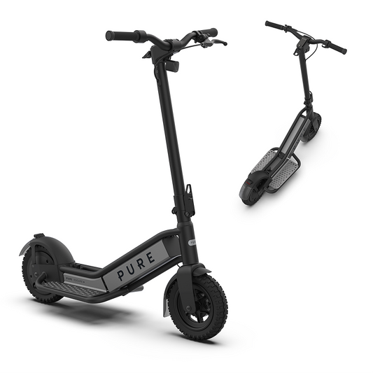 PURE ESCAPE+ BLACK 900W MAX POWER 50KM RANGE