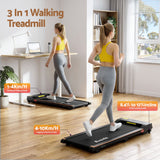 Artiss 140cm Standing Desk Treadmill Motorised Natural Wood