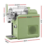 Devanti 5in1 Slushie Machine Ice Cream Maker 2L Sage Green